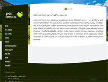 Tablet Screenshot of krutifarma.cz